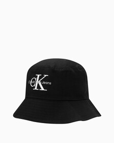 Monogram Logo Bucket, BLACK, hi-res