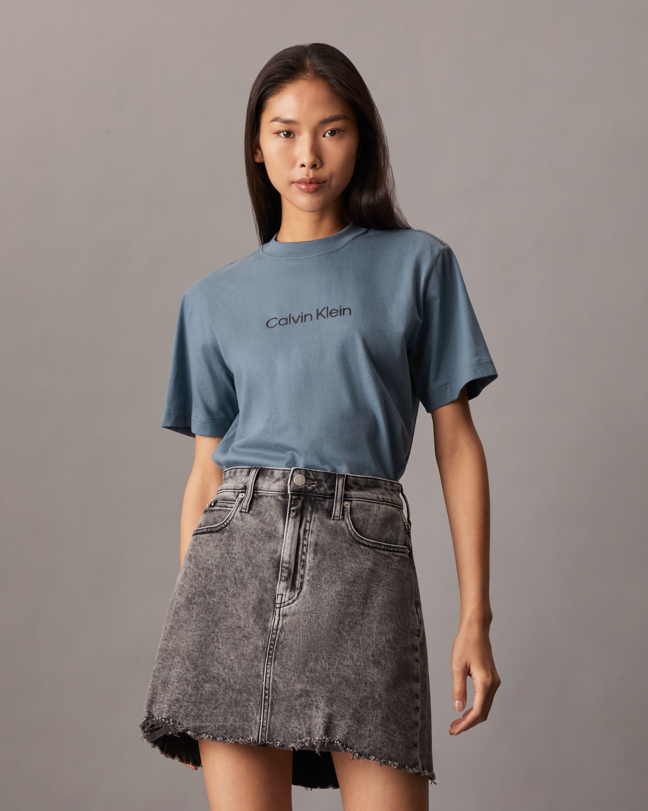 Hero Modern Boxy Tee | blue | Calvin Klein Hong Kong