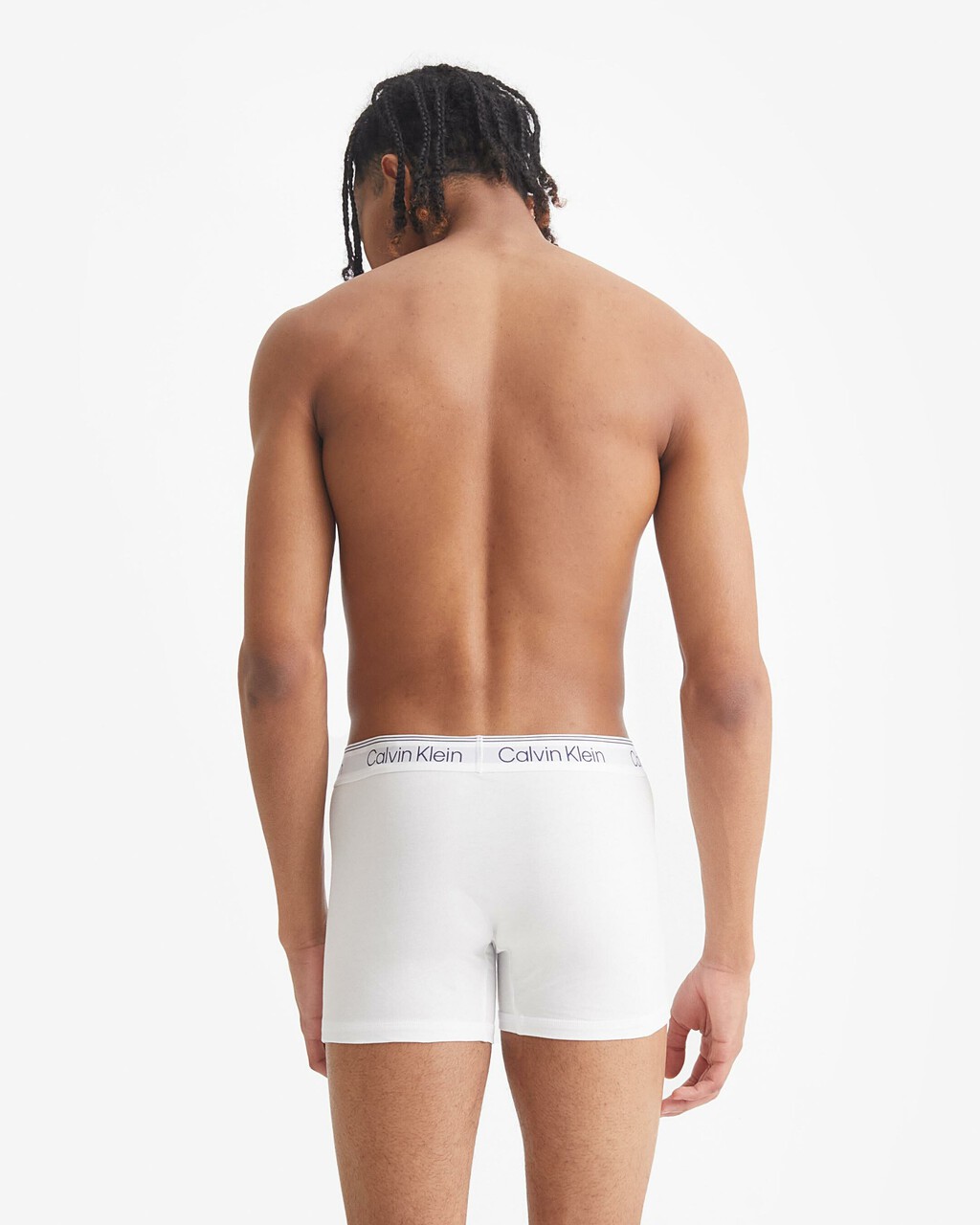 ATHLETIC COTTON 平角內褲 2 件裝, ATHLETIC GREY HEATHER/WHITE, hi-res