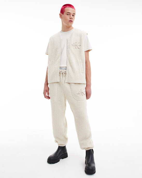 GENDERLESS MONOGRAM FLEECE SWEATPANTS