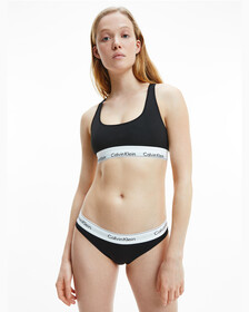 Modern Cotton Bikini, Black (Legacy 001), hi-res