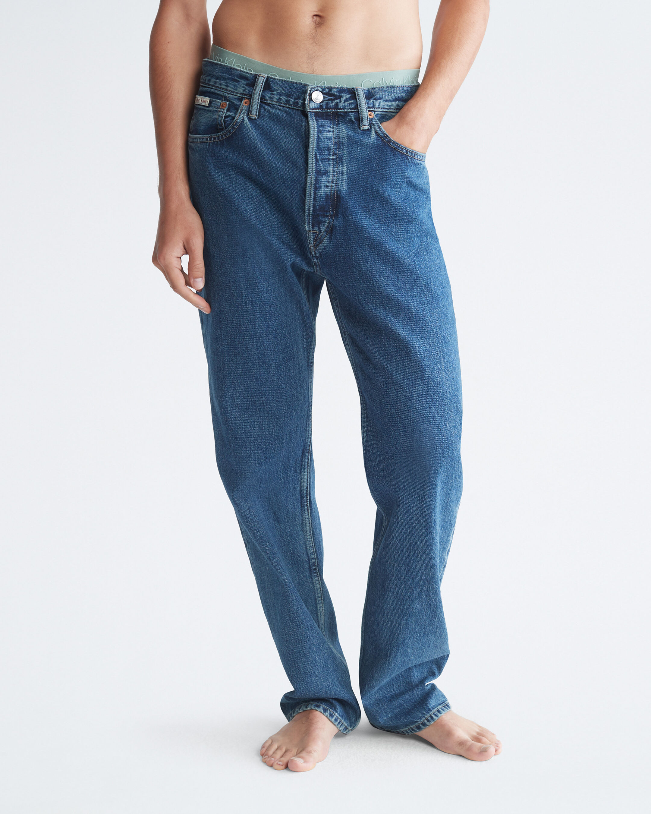 Ck straight jeans sales