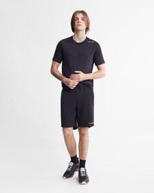 Icon Burnout Logo Short Sleeve Tee, BLACK BEAUTY, hi-res