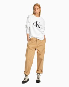 Monogram 運動上衣, Bright White, hi-res