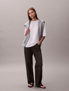 Oversized Logo T-shirt, Pink Prism, hi-res