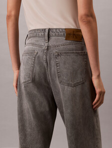 90's Low Rise Baggy Jeans, GREY DOVE, hi-res