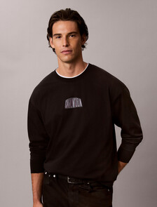 Logo Graphic T-Shirt, Black, hi-res