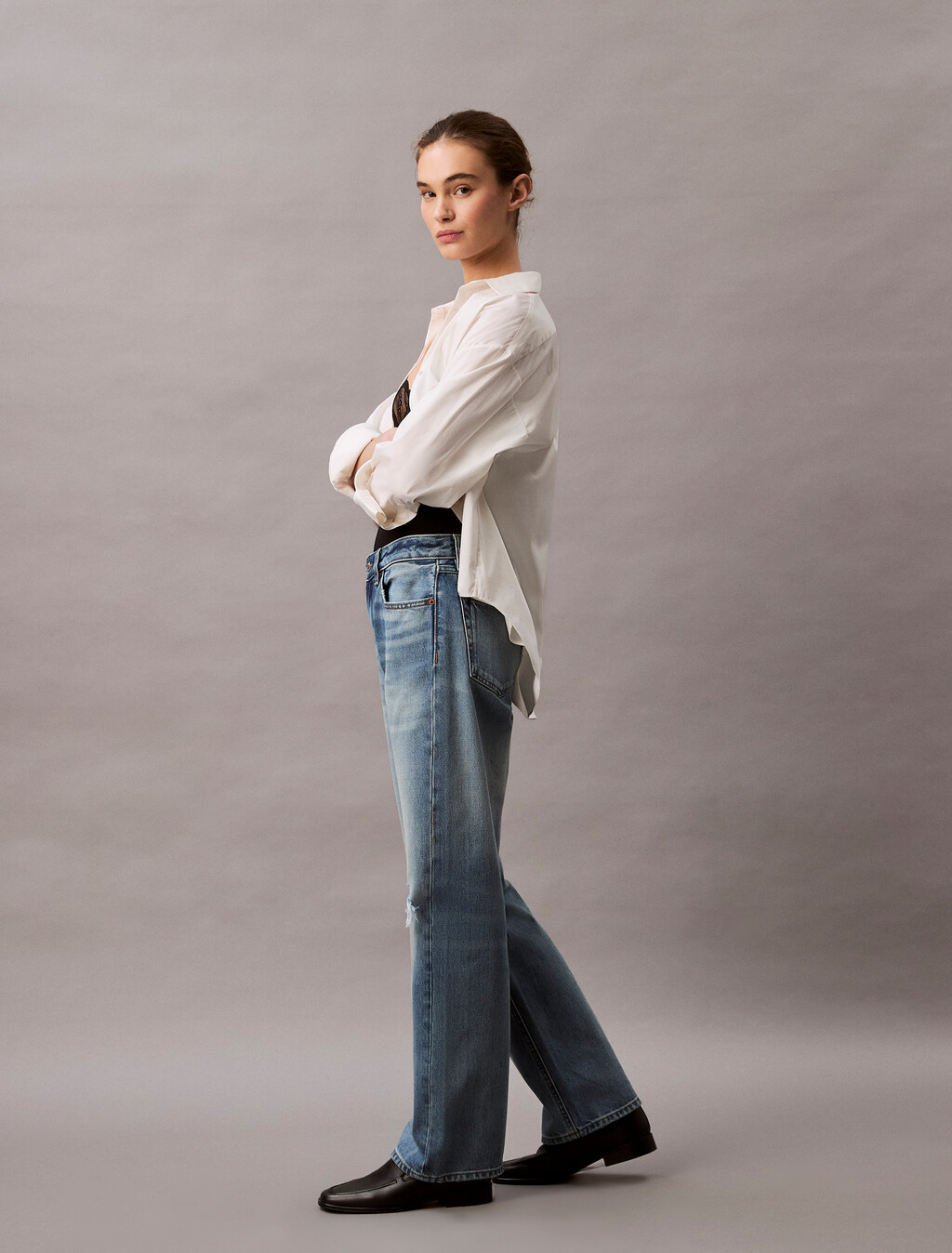 90's Straight Jeans, GOLD DUST, hi-res