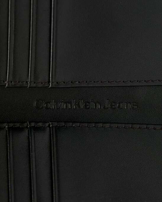 MINIMAL MONOGRAM MEDIUM TRIFOLD WALLET