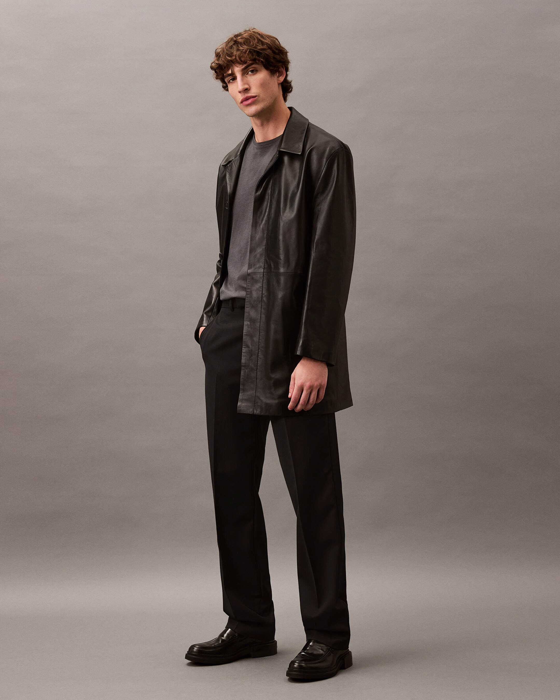 Calvin klein men's dress coat cheap