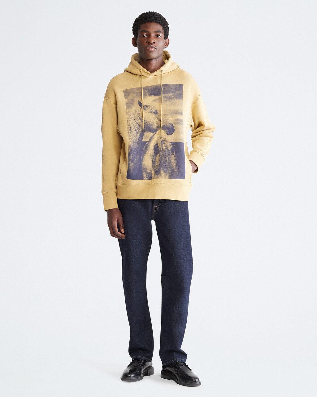 STANDARDS TERRY EMBRACE GRAPHIC HOODIE, Fresh Sproat, hi-res