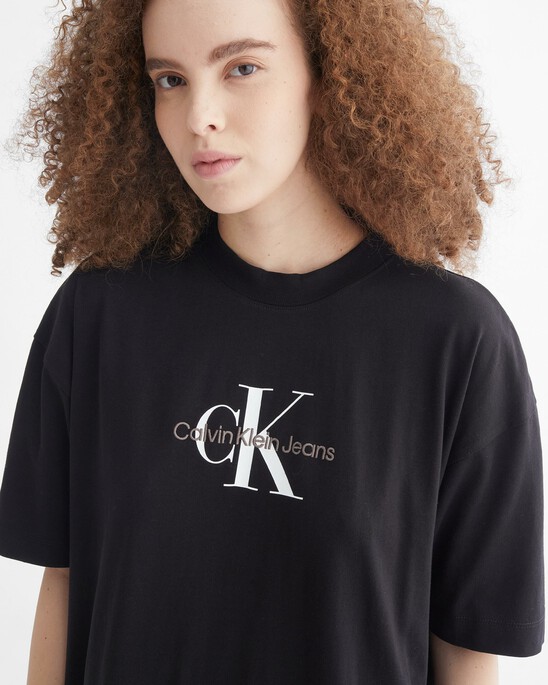 ARCHIVAL NEUTRALS MONOGRAM T裇連身裙