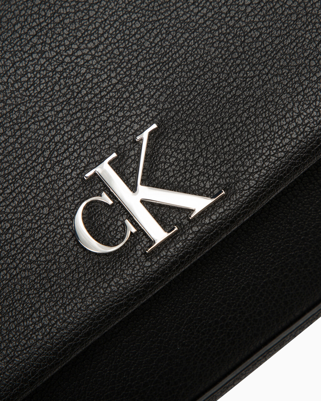 CKJ Minimal Monogram Chain Crossbody, BLACK, hi-res