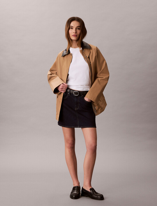 涼感針織圓領 T 恤