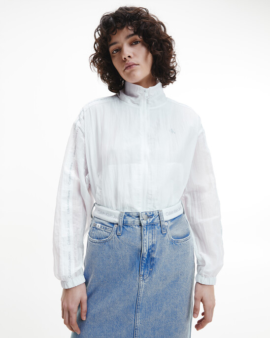 CROPPED LOGO WINDBREAKER