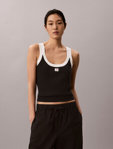 Monogram 標誌背心, Black, hi-res
