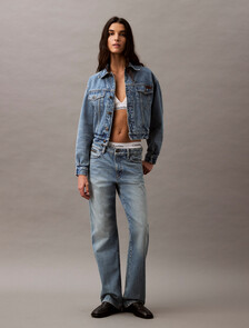 90s Denim Trucker Jacket, CK NO06, hi-res