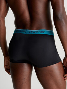 Logo Low Rise Trunk 3 Pack, BLACK W/ BLACK/ARONA/CHESAPEAKE BAY WBS, hi-res