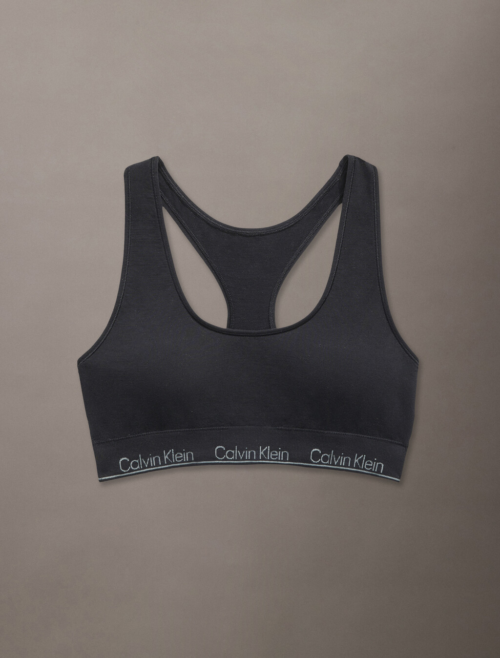 Modern Seamless Lightly Lined Bralette, Black, hi-res