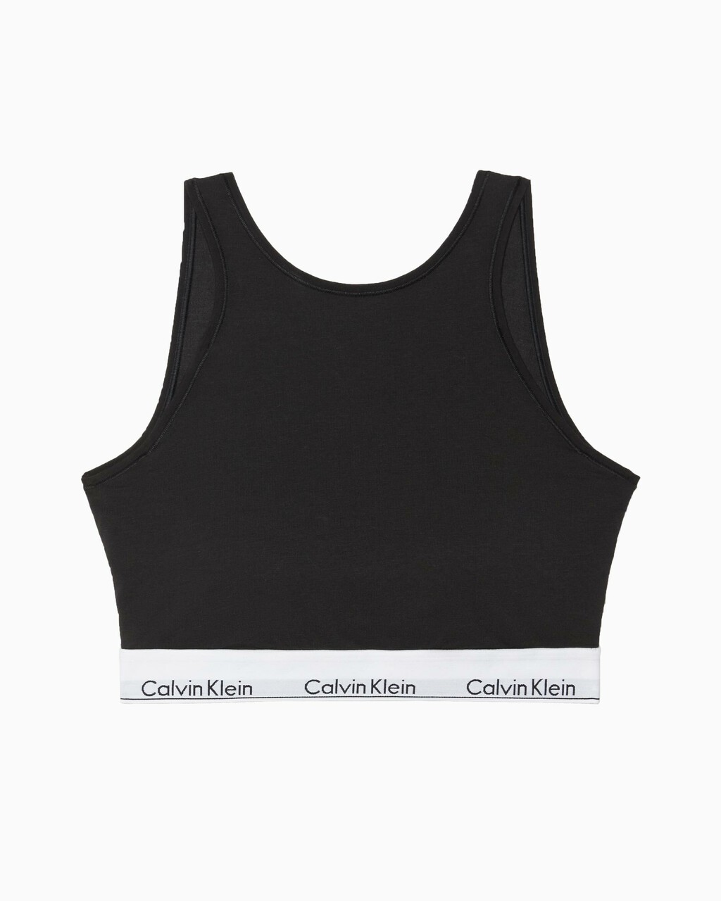 Modern Cotton Lightly Lined Bralette, Black, hi-res