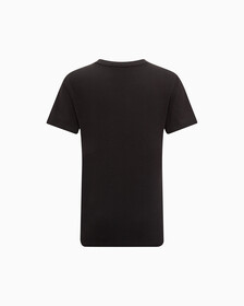 SHRUNKEN INSTITUTIONAL LOGO T 恤, Ck Black, hi-res