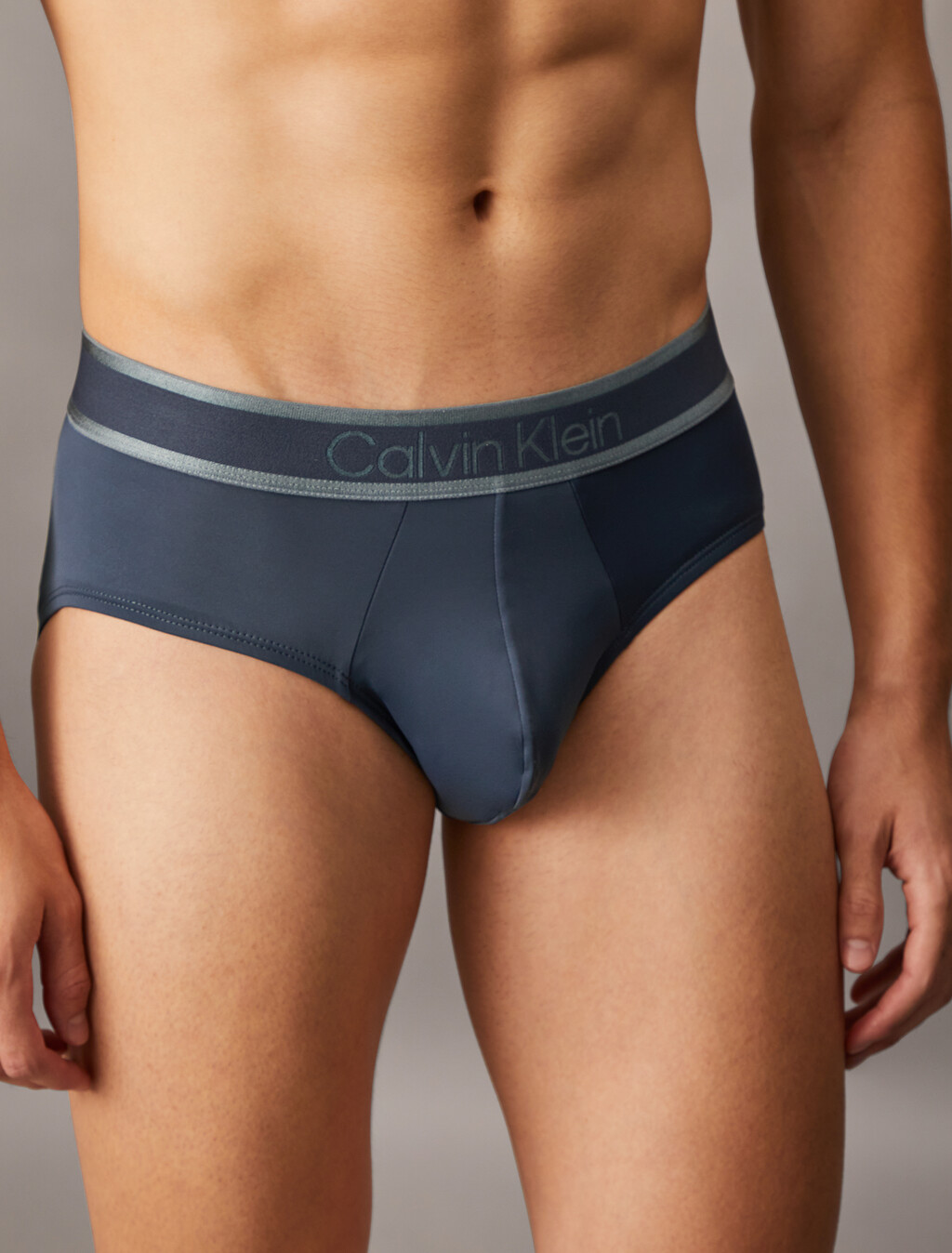 Tonal Logo Hip Brief, Ink, hi-res