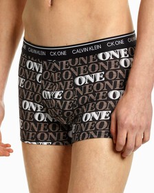 CK ONE COTTON TRUNKS, 10193 FAST ONE PRINT+BLACK, hi-res