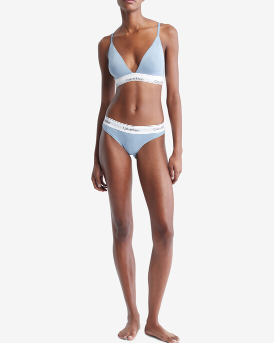 MODERN COTTON LIGHTLY LINED TRIANGLE BRA