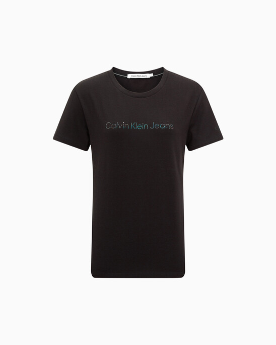 SHRUNKEN INSTITUTIONAL LOGO TEE