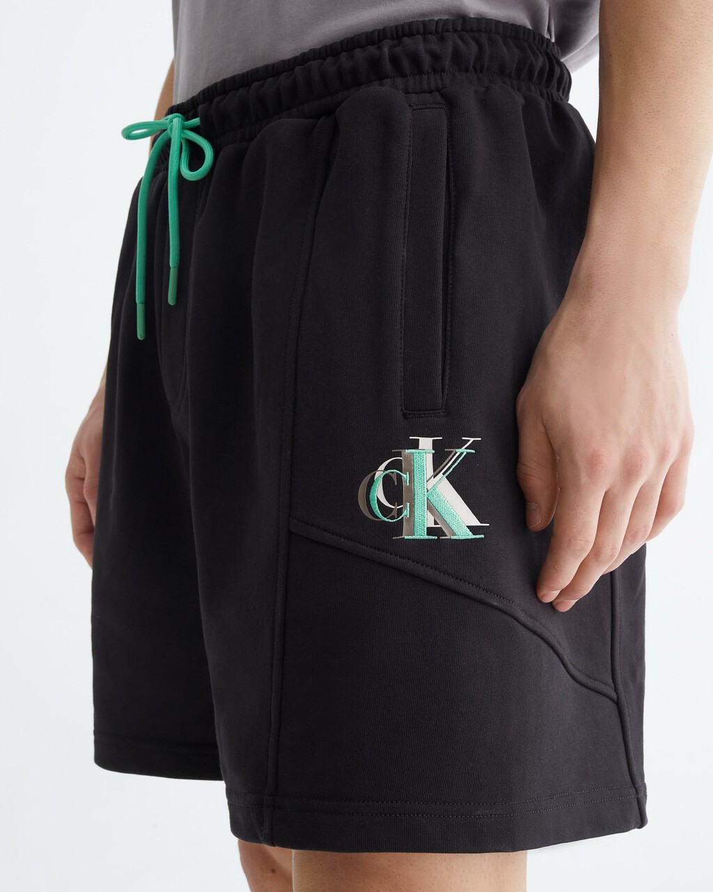 INFINITE COOL SWEAT SHORTS, Ck Black, hi-res