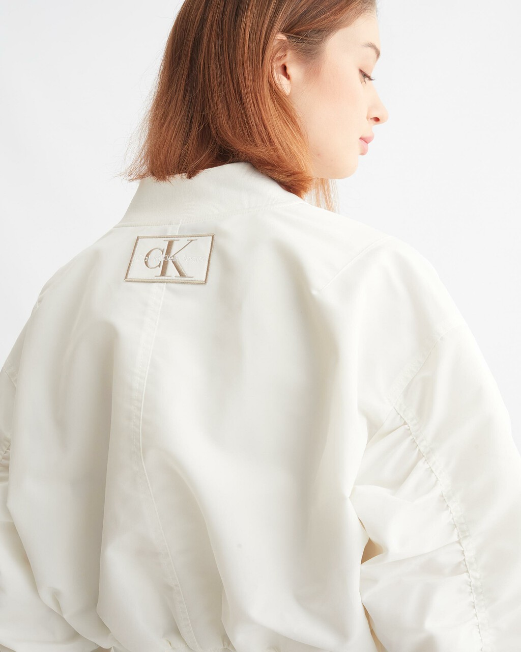 ACHIVAL NEUTRALS 飛行員外套, IVORY, hi-res