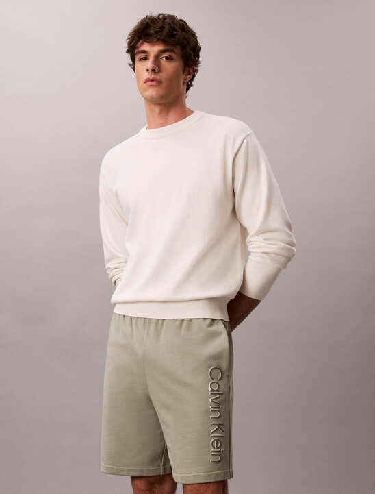 Cotton Terry Graphic Short