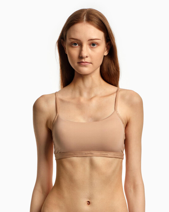 FORM TO BODY NATURAL UNLINED BRALETTE
