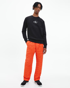 永續絎縫運動褲, Coral Orange, hi-res