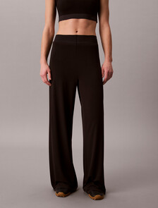 Performance Wide Leg Sculpt Trousers, Black, hi-res