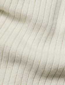 Ribbed Zip Sweater, Chalk, hi-res