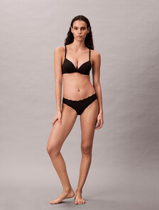 Perfectly Fit Wirefree Push Up Bra, Black, hi-res