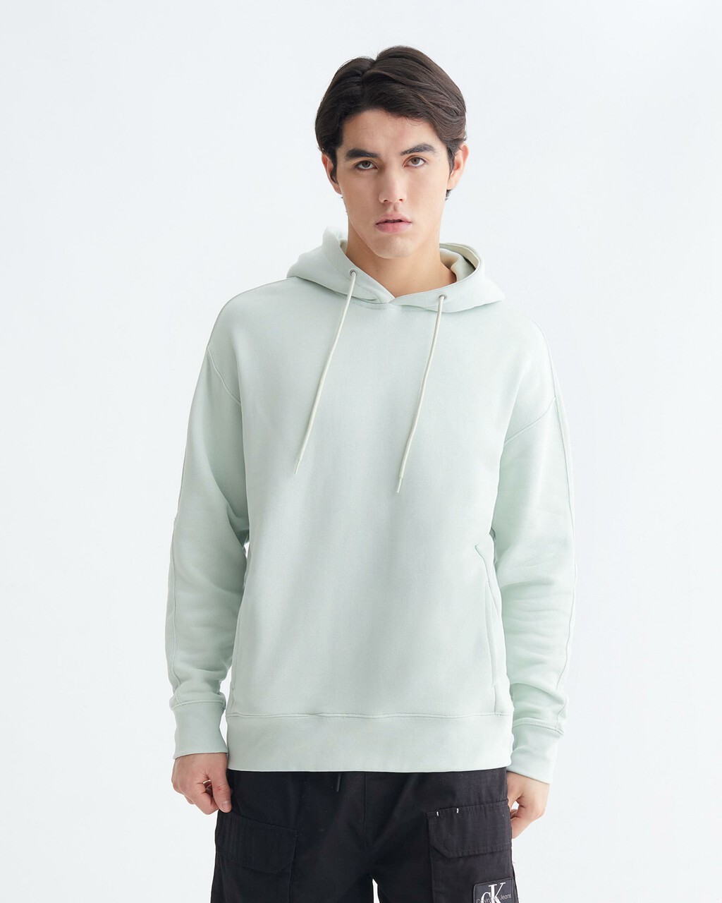 STANDARDS TERRY HOODIE, Green Lily, hi-res