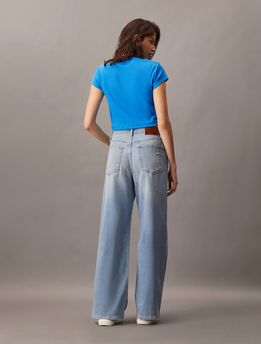 37.5 寬筒牛仔褲, 077 VINTAGE LIGHT BLUE DSTR, hi-res