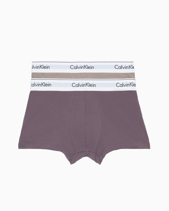 Modern Cotton Stretch 貼身短版四角褲（2 件組）