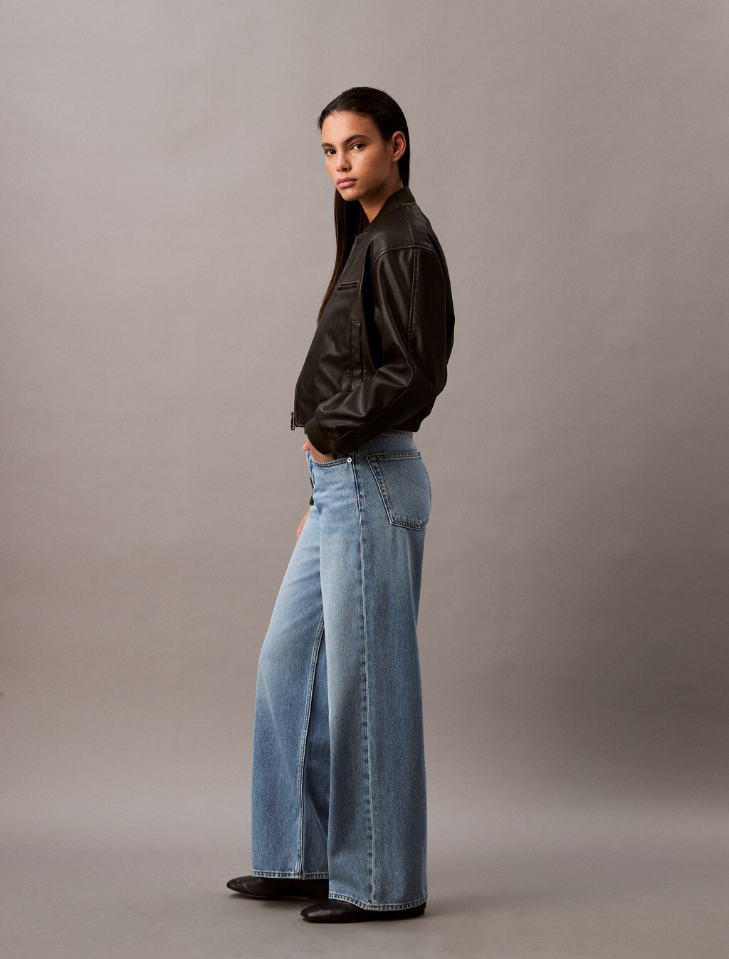 Wide Leg Jeans, BLUE LYLE, hi-res