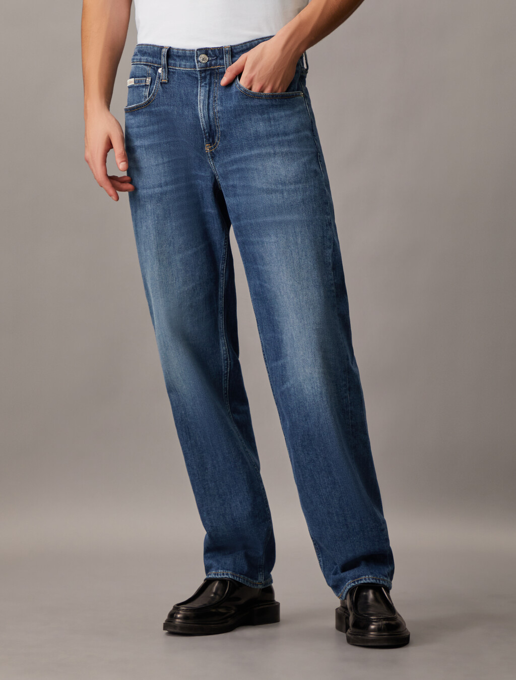 Sustainable 90s Straight Jeans, Denim Medium, hi-res