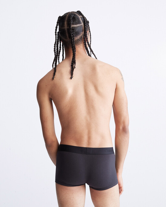 CK Black Ultra Soft Cashmere Low Rise Trunks