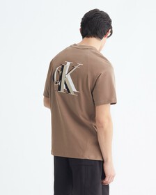 INFINITE COOL MONOGRAM 標準版型 T 裇, Shitake, hi-res