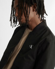 Black Archival Reversible Bomber Jacket, Ck Black/Perfect Taupe, hi-res