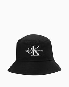 MONOGRAM LOGO BUCKET, BLACK, hi-res
