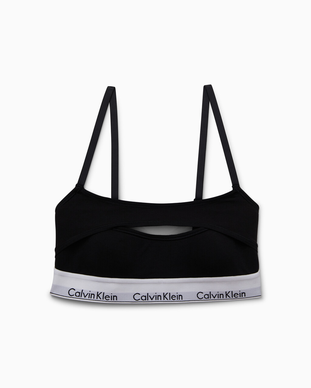Calvin Klein Modern Cotton Bralette & Leggings Set in Black