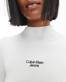 SLIM RIB-KNIT JUMPER, IVORY, hi-res