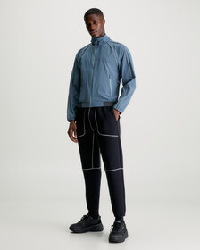 Technical Stretch Windbreaker, DARK SLATE, hi-res