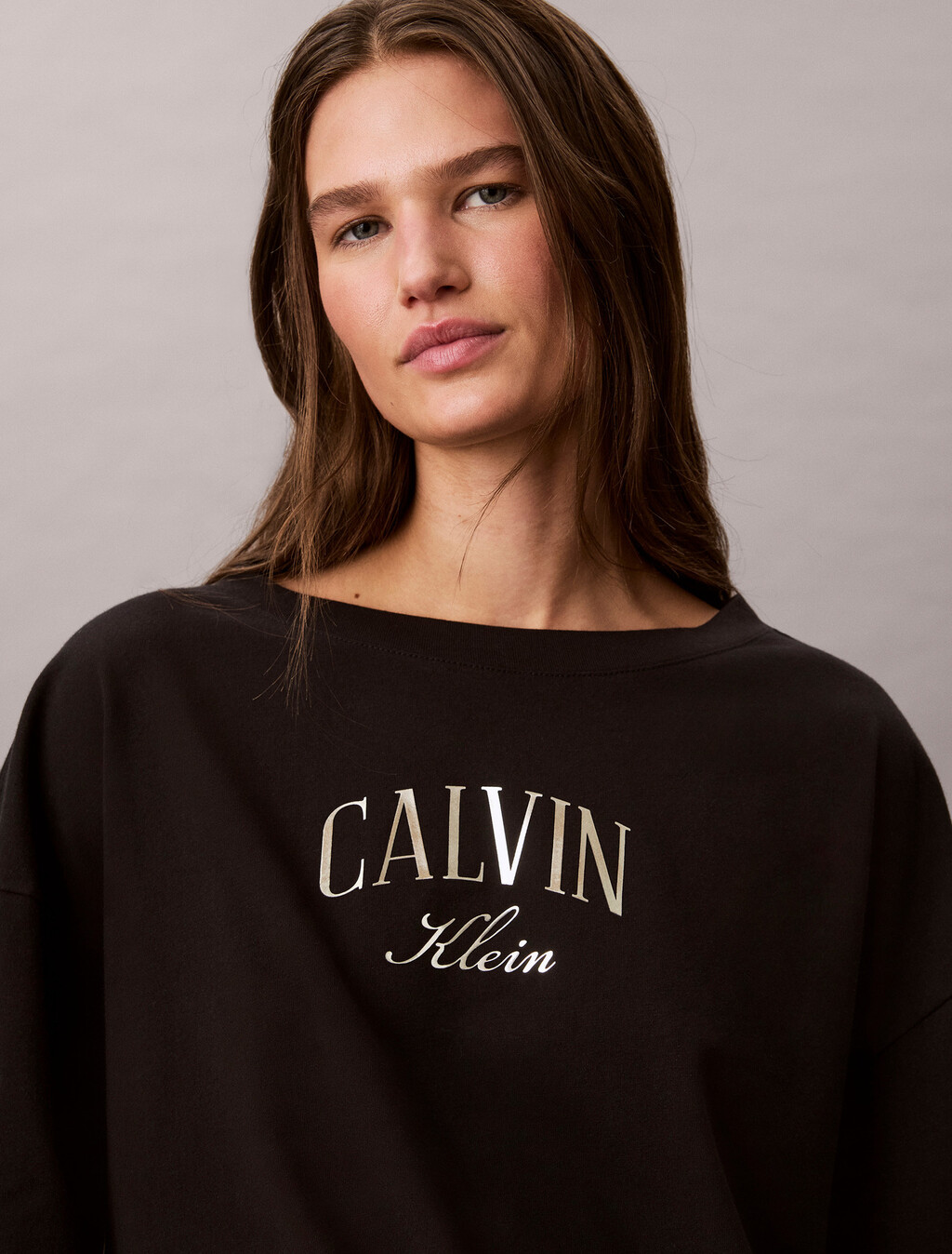Logo Cropped T-Shirt, Black, hi-res